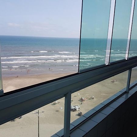 Pedacinho do céu - Frente ao Mar +Varanda Gourmet Praia Grande  Esterno foto