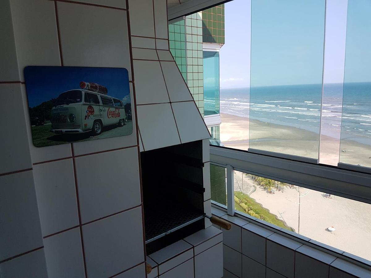 Pedacinho do céu - Frente ao Mar +Varanda Gourmet Praia Grande  Esterno foto